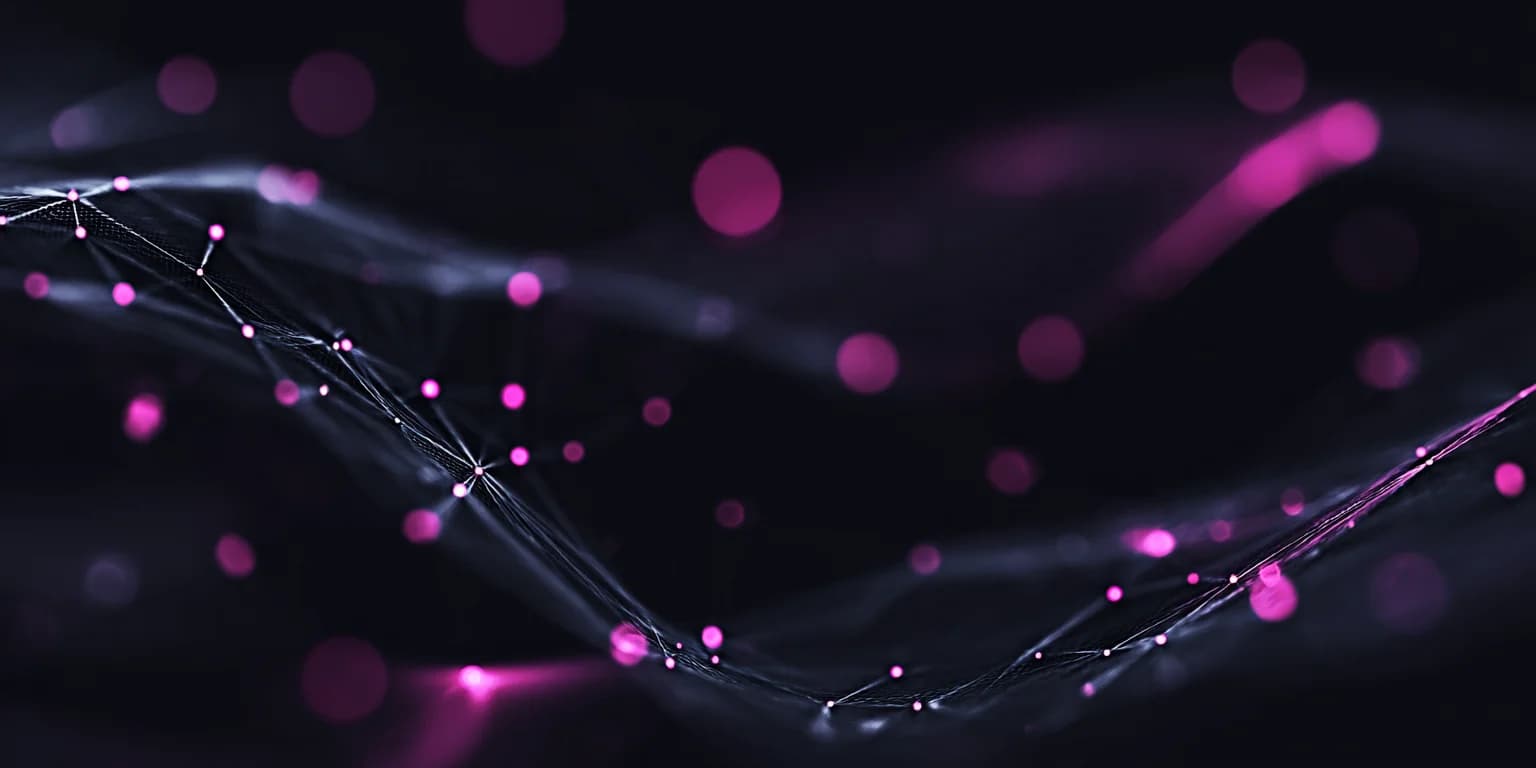 Abstract representation of regulatory compliance warning for digital marketing agencies