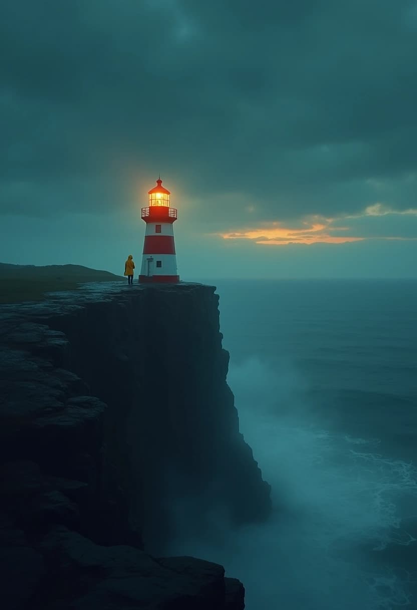 Guidance 3.5: the lighthouse now has red-and-white stripes, still no beam